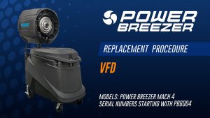 Power Breezer Mach 4 VFD Replacement Procedure